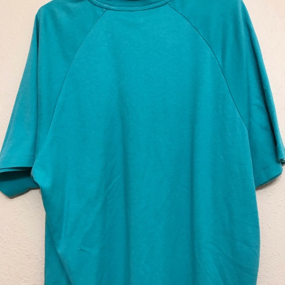 Oakley Designer Polo Shirt. Teal. Size XL. - Picture 6 of 7